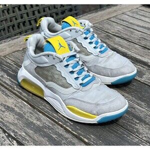 Air Jordan Max 200 Mens Size 8 Pure Platinum Laser Blue MPLS